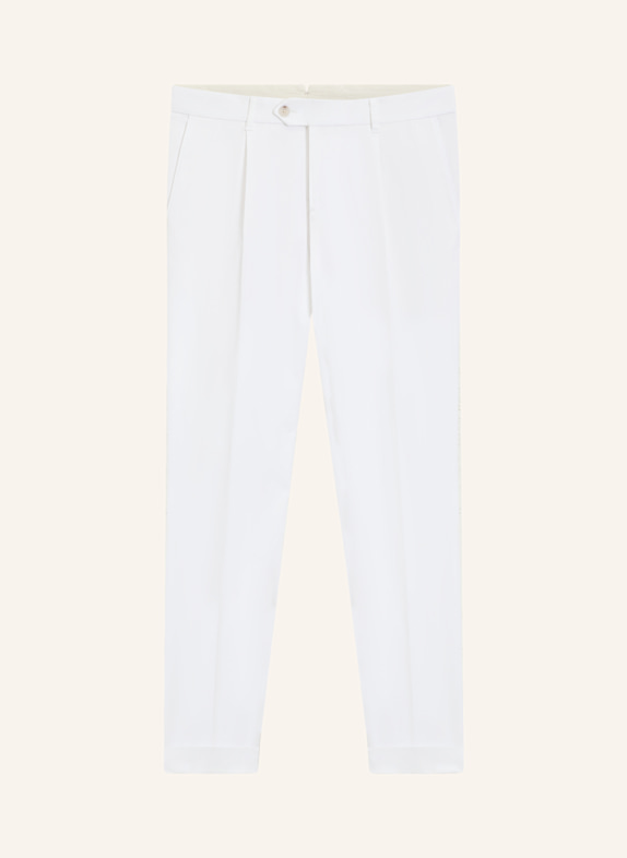 BOSS Business Hose C-GENIUS-PLTUWG-253F Slim Fit WEISS
