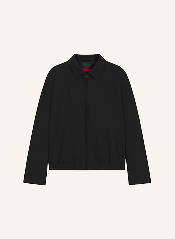 HUGO Blazer HELLYS241F1X Slim Fit SCHWARZ