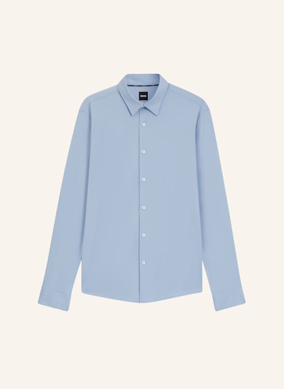 BOSS Casual Hemd P-ROAN-KENT-C1-233 Slim Fit HELLBLAU