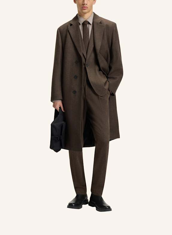 HUGO Casual Mantel MALDO2531 Regular Fit BRAUN