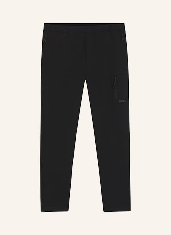BOSS Casual Hose PANTS URBAN TECH Regular Fit SCHWARZ