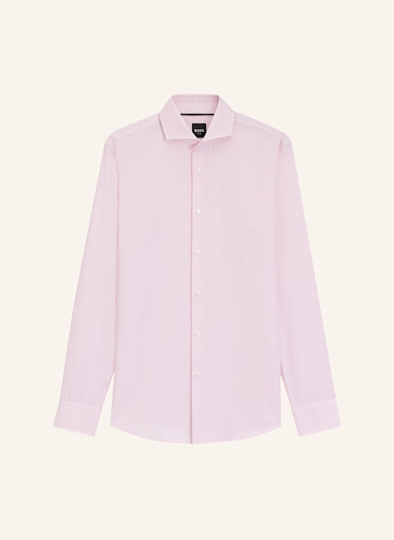 BOSS Business Hemd H-HANK-SPR-B1-C1-253 Slim Fit HELLROSA