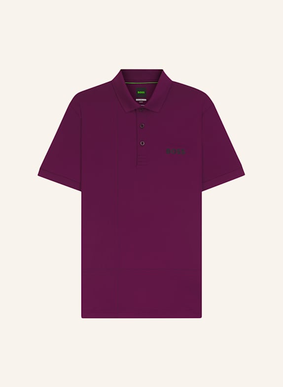 BOSS Poloshirt POLO CHECK TOC Slim Fit PINK