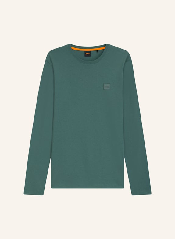 BOSS Longsleeve TACKS GRÜN