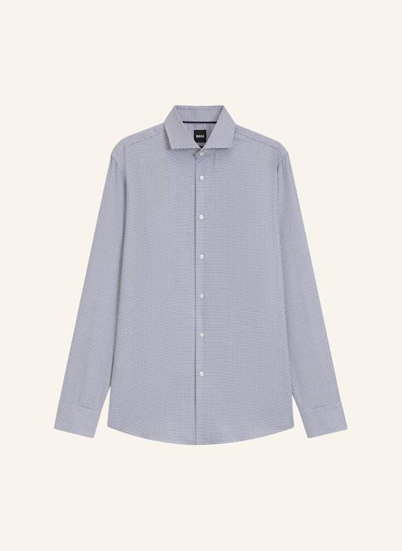 BOSS Business Hemd H-HANK-SPREAD-C1-222 Slim Fit HELLBLAU