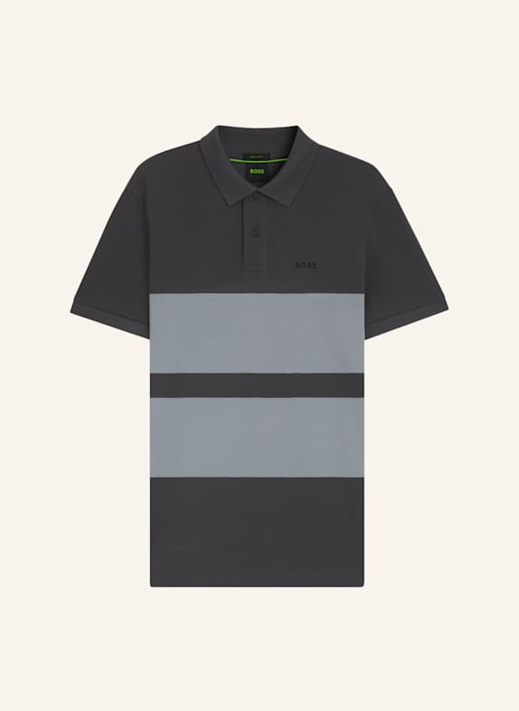 BOSS Poloshirt POLO STRIPE ZONE Regular Fit DUNKELGRAU