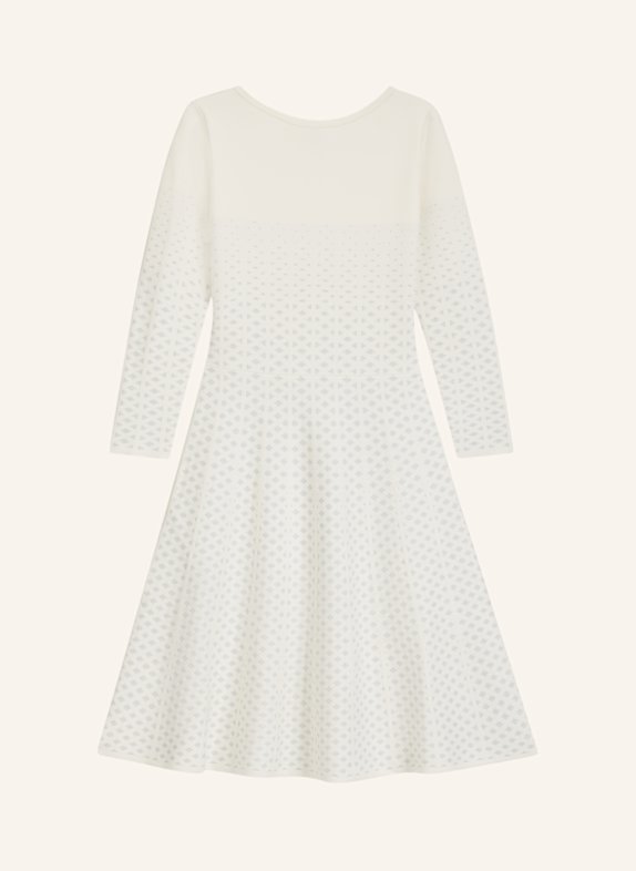 BOSS Gestricktes Kleid C_FAMME_1 Regular Fit WEISS