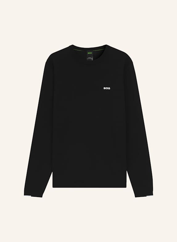 BOSS Pullover K_EVER-X CN Regular Fit SCHWARZ