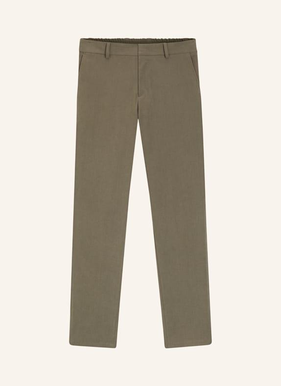 BOSS Business Hose P-GENIUS-CW-WG-252F Slim Fit BRAUN