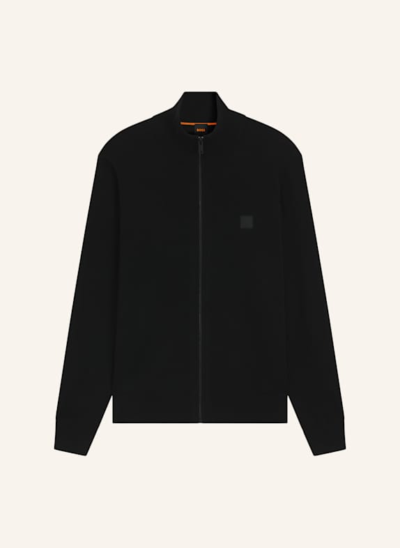 BOSS Casual Jacke KANOZIP_S Regular Fit SCHWARZ