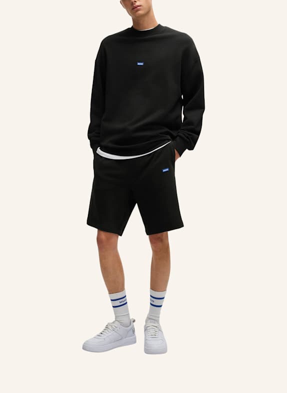 HUGO Sweatshirt NEDRO Regular Fit SCHWARZ