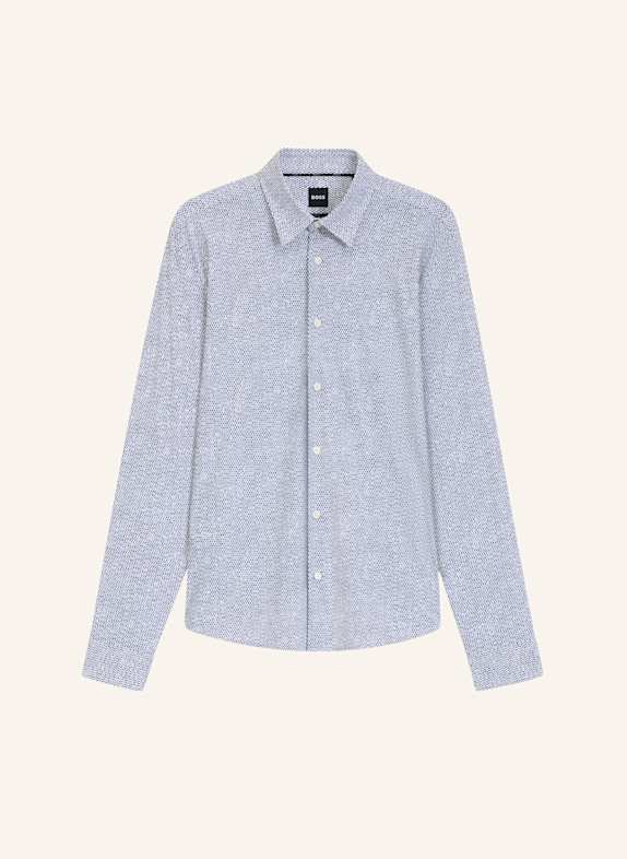 BOSS Casual Hemd P-ROAN-KENT-C1-233 Slim Fit DUNKELBLAU