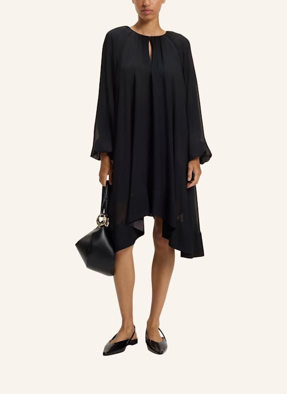 BOSS Business Kleid DELIM Relaxed Fit DUNKELBLAU