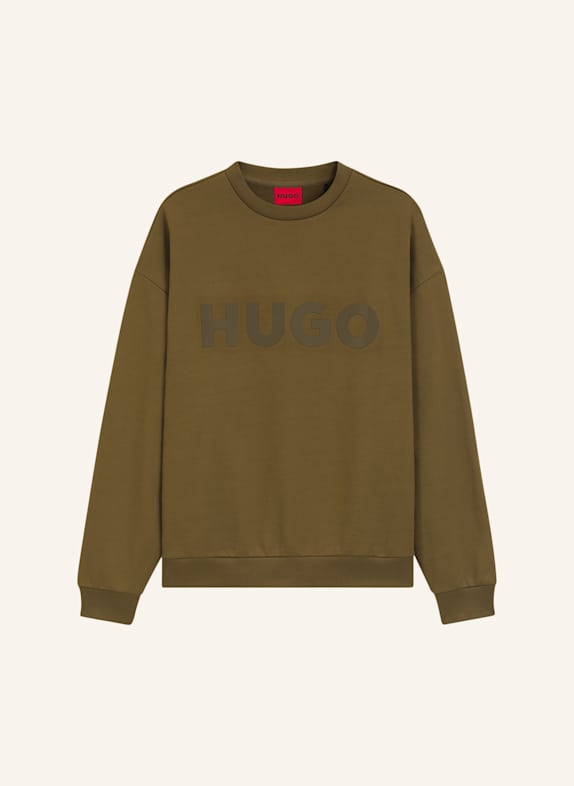HUGO Sweatshirt DINEX Oversize Fit GRÜN