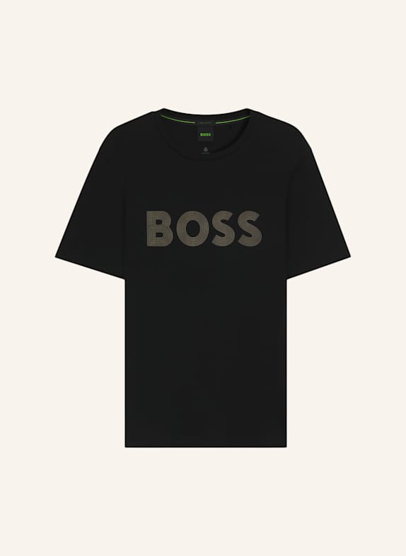 BOSS T-Shirt TEE LOGO FUTURE Regular Fit SCHWARZ