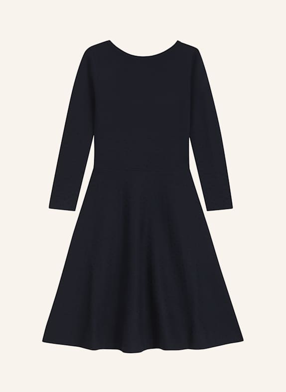 BOSS Gestricktes Kleid C_FAMME_1 Regular Fit DUNKELBLAU