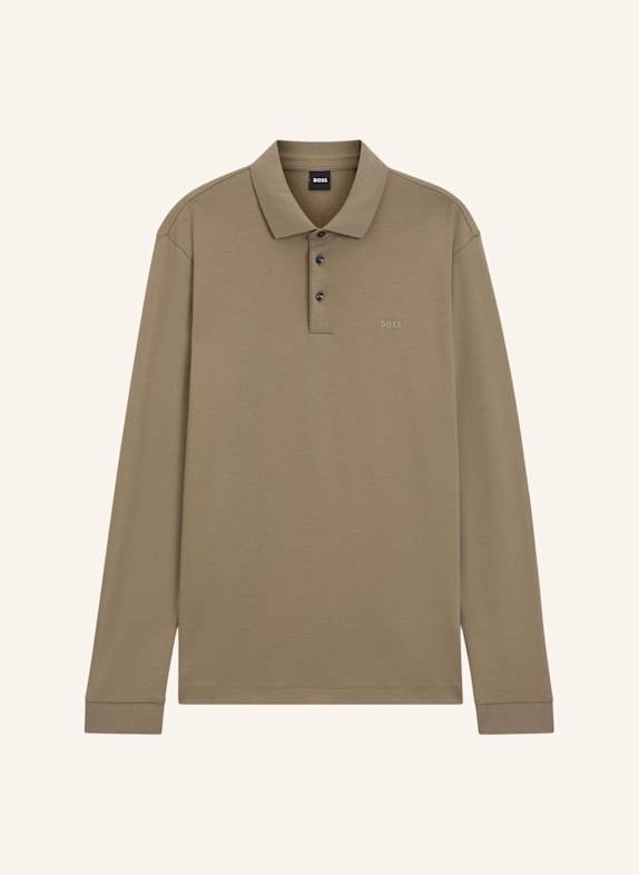 BOSS Jersey-Poloshirt PADO HELLBRAUN