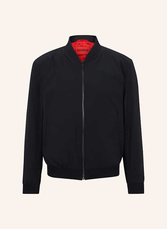 HUGO Blazer UKASHI232X Slim Fit SCHWARZ