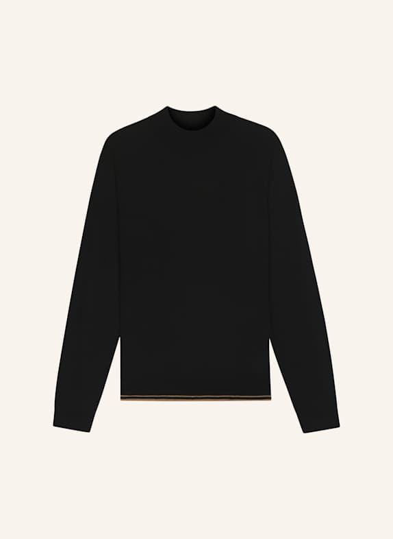 BOSS Pullover PERFINO_IN Regular Fit SCHWARZ