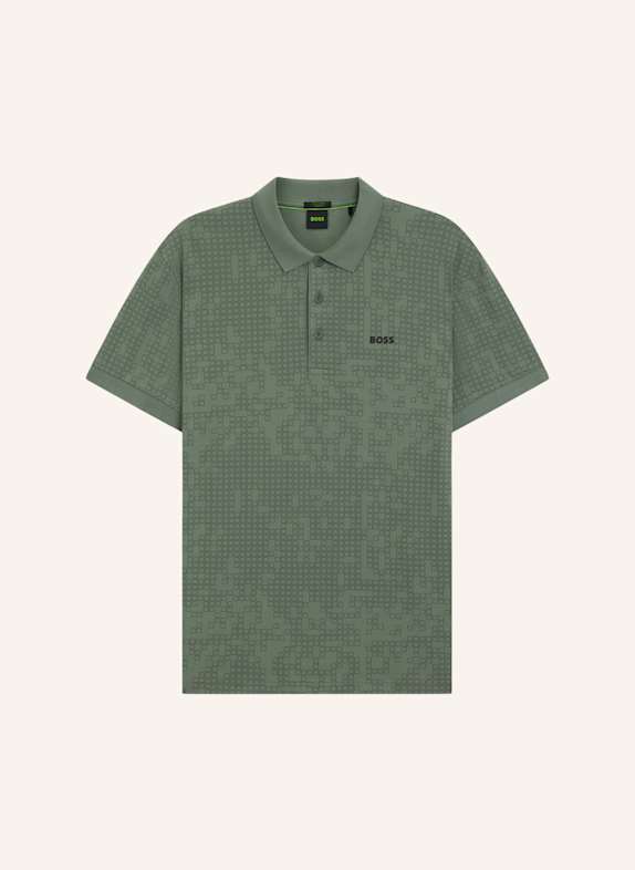 BOSS Poloshirt POLO AO ZONE Regular Fit GRÜN