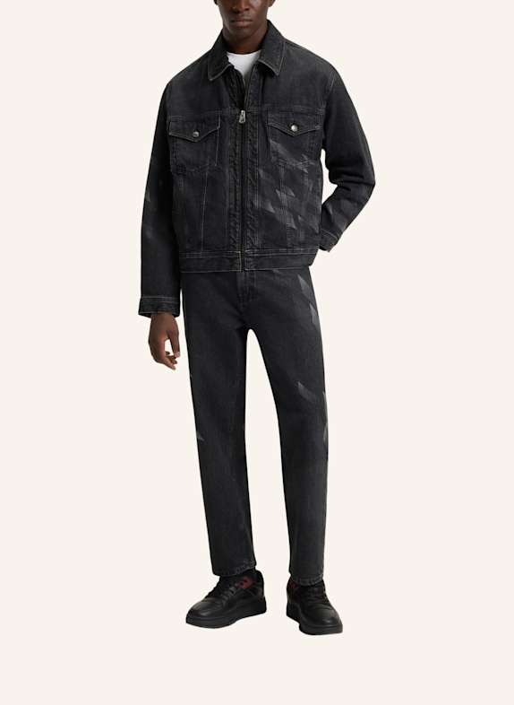 HUGO Jeans HUGO838_RB Relaxed Fit SCHWARZ