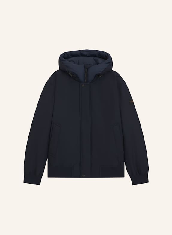 BOSS Casual Jacke OSIS1 Relaxed Fit DUNKELBLAU