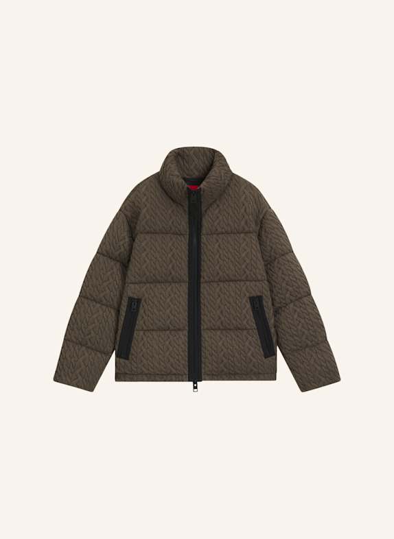 HUGO Casual Jacke BENOVO2541 Regular Fit GRAU