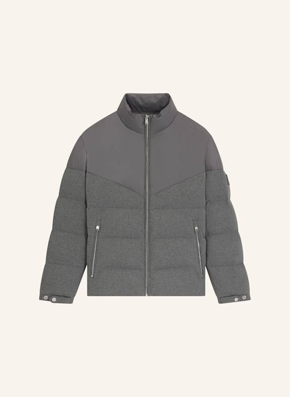 BOSS Casual Jacke H-CLANELLO1 GRAU