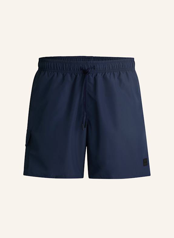 BOSS Badeshort DIVE DUNKELBLAU