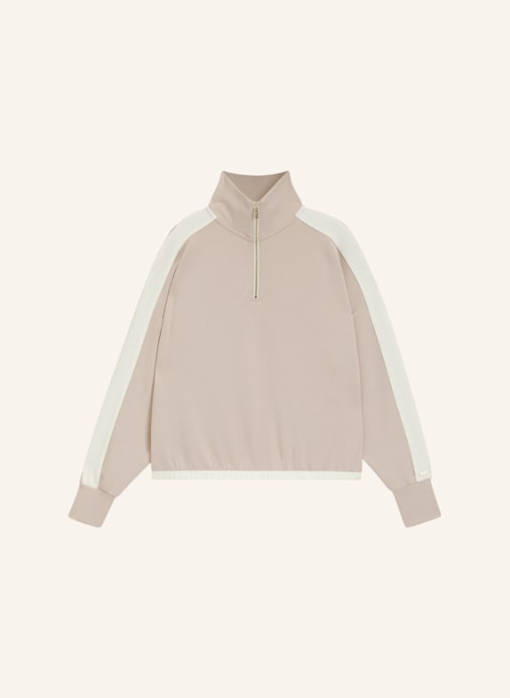 BOSS Loungewear Oberteil TWIN_SWEATSHIRT BEIGE