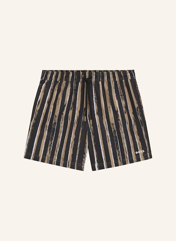 BOSS Badeshort DISCUS SCHWARZ