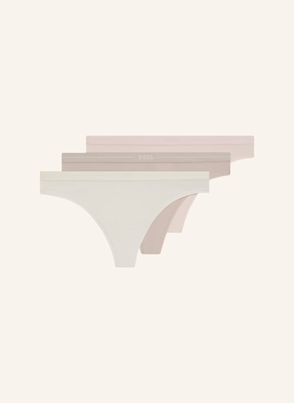 BOSS Slip 3P THONG WEISS