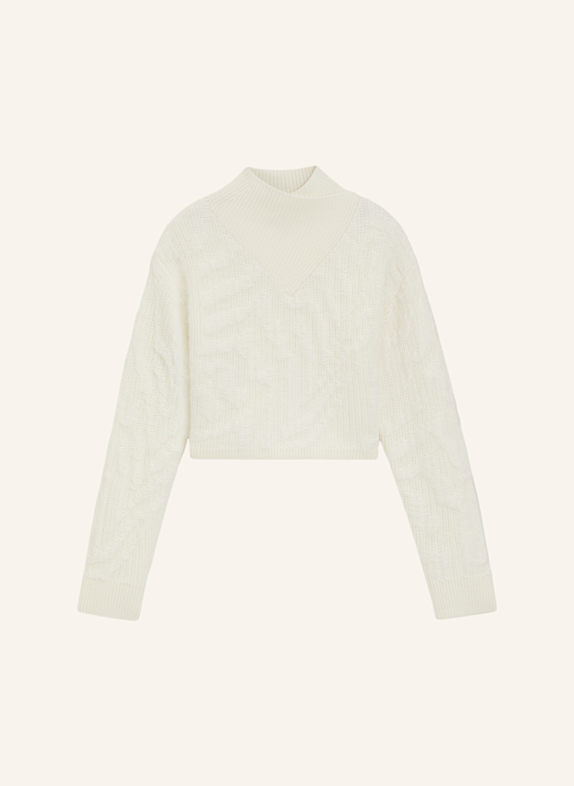 BOSS Pullover FISURA Regular Fit WEISS