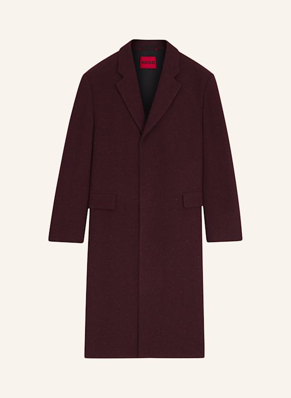 HUGO Casual Mantel MALD2541 Regular Fit DUNKELROT