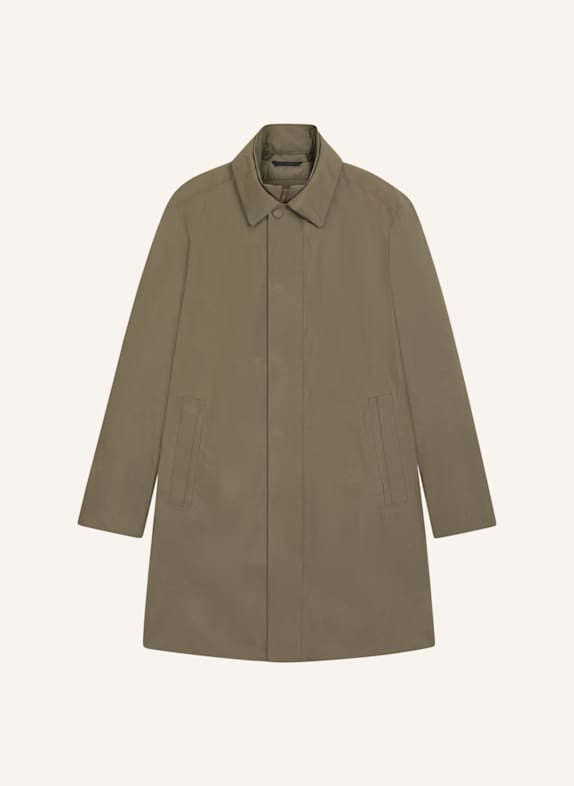 BOSS Klassischer Mantel P-JARED-PAD-GORE254F Regular Fit BRAUN