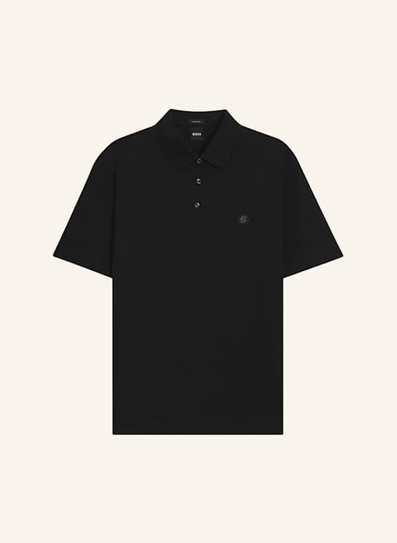 BOSS Jersey-Poloshirt PARRIS SCHWARZ