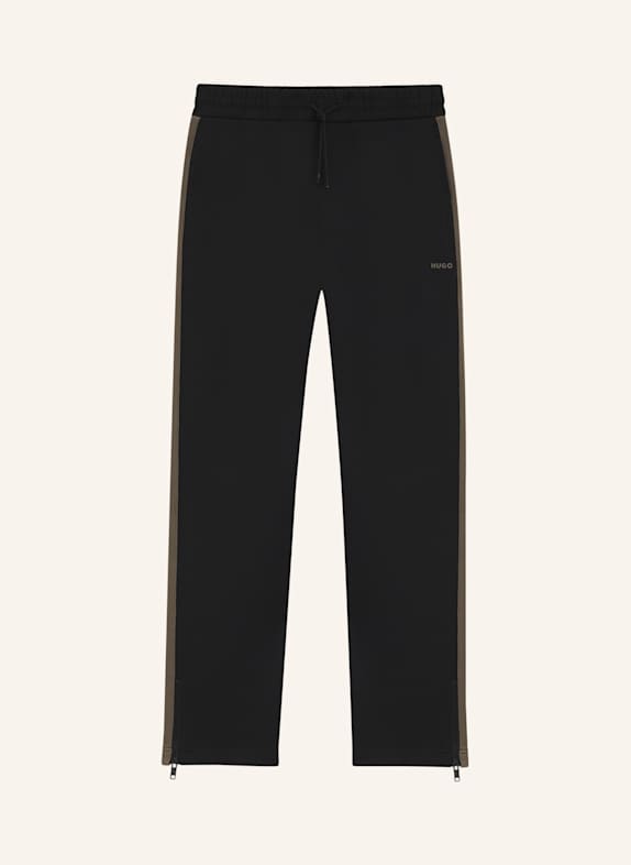 HUGO Casual Hose DOLOS Relaxed Fit SCHWARZ