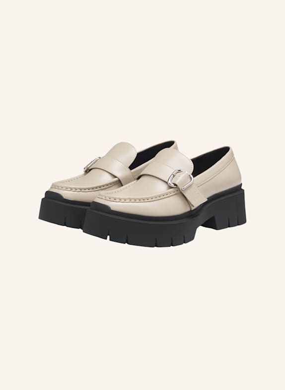 HUGO Flacher Schuh KRIS_NEWLOAFER_BROM BEIGE