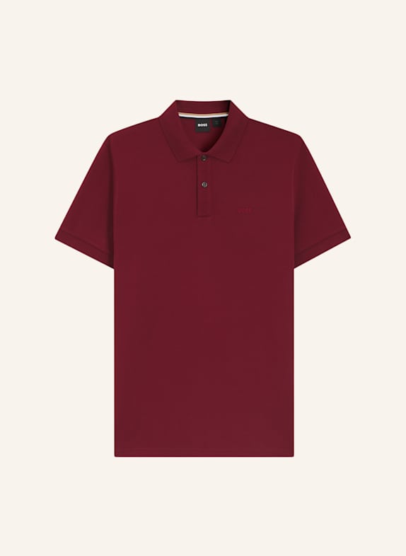BOSS Poloshirt PALLAS Regular Fit DUNKELROT
