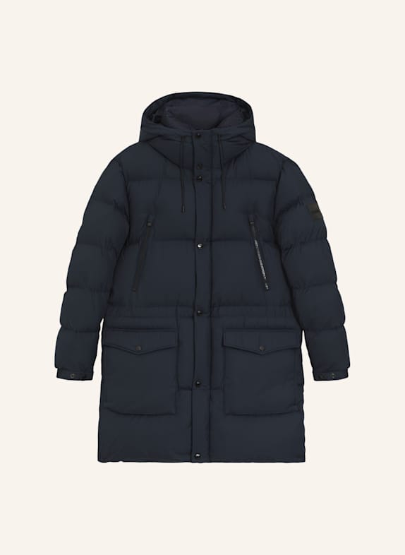 BOSS Casual Jacke H-CONDOLO2_IN Regular Fit DUNKELBLAU