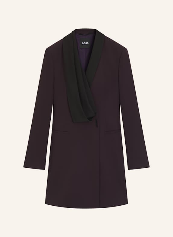 BOSS Business Kleid DANJANA Regular Fit DUNKELLILA