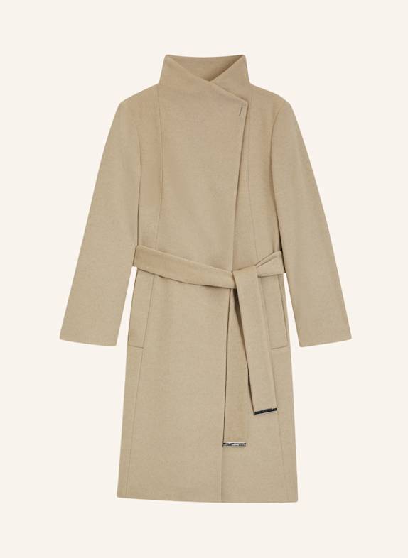 BOSS Wollmantel CALEGAN BEIGE