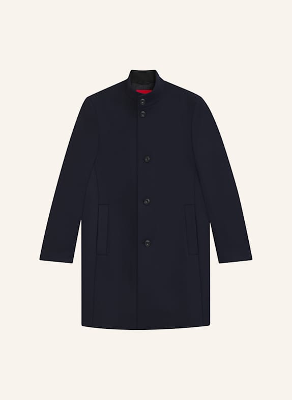 HUGO Wollmantel MINTRAX DUNKELBLAU