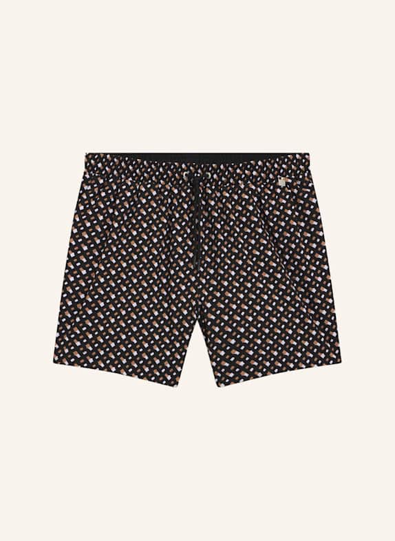 BOSS Badeshort MANU NEW SCHWARZ