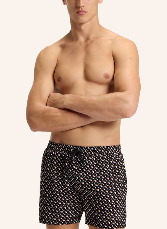 BOSS Badeshorts MANU NEW SCHWARZ