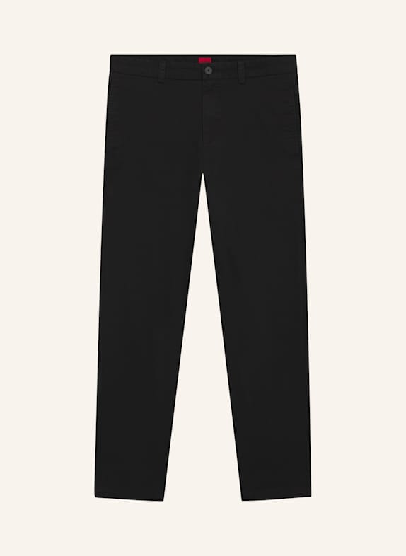 HUGO Casual Hose DAVID251D Slim Fit SCHWARZ