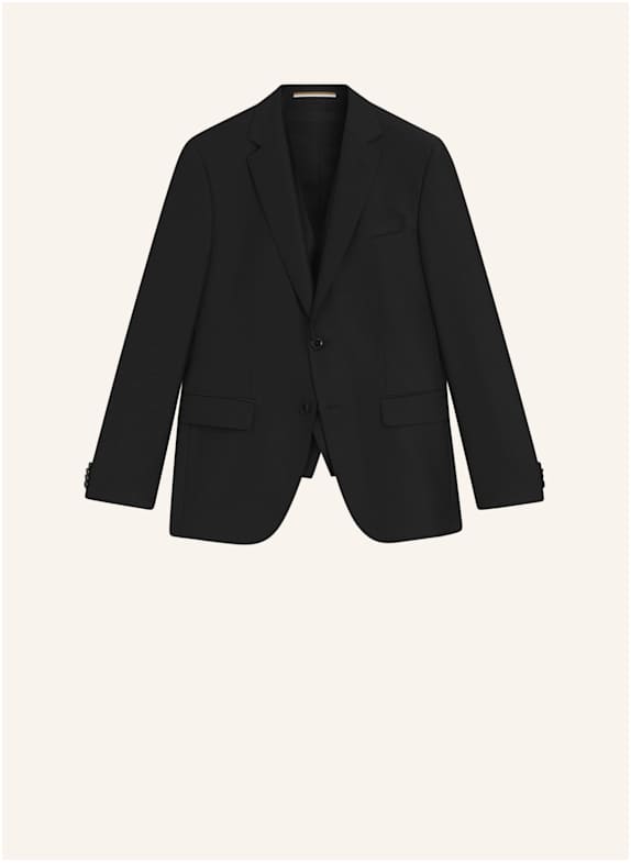 BOSS Business Anzug H-HUGE-3PCS-253 Slim Fit SCHWARZ