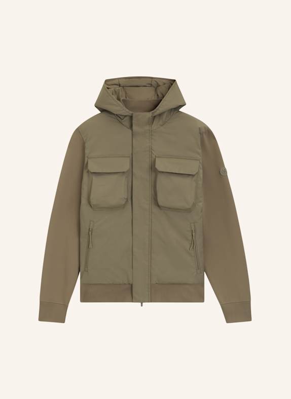 BOSS Casual Jacke P-HICONO Regular Fit BRAUN