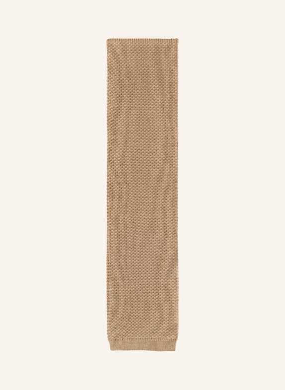 BOSS Krawatte H-TIE 7 CM K. 252 DB BEIGE