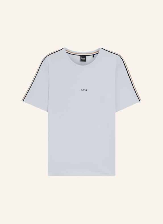 BOSS Pyjama-Oberteil UNIQUE T-SHIRT Regular Fit LILA